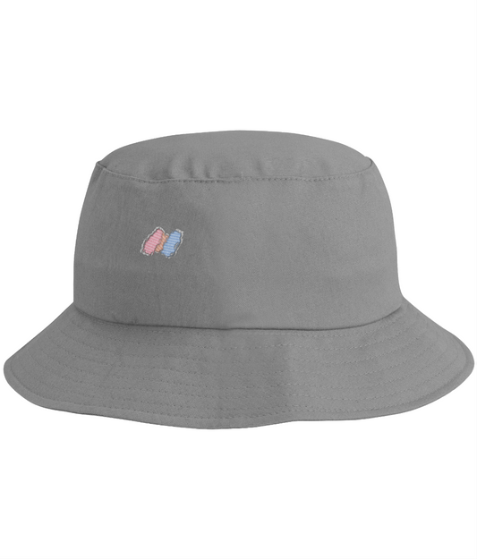 Spectrum Embroidered Cornered Bucket Hat