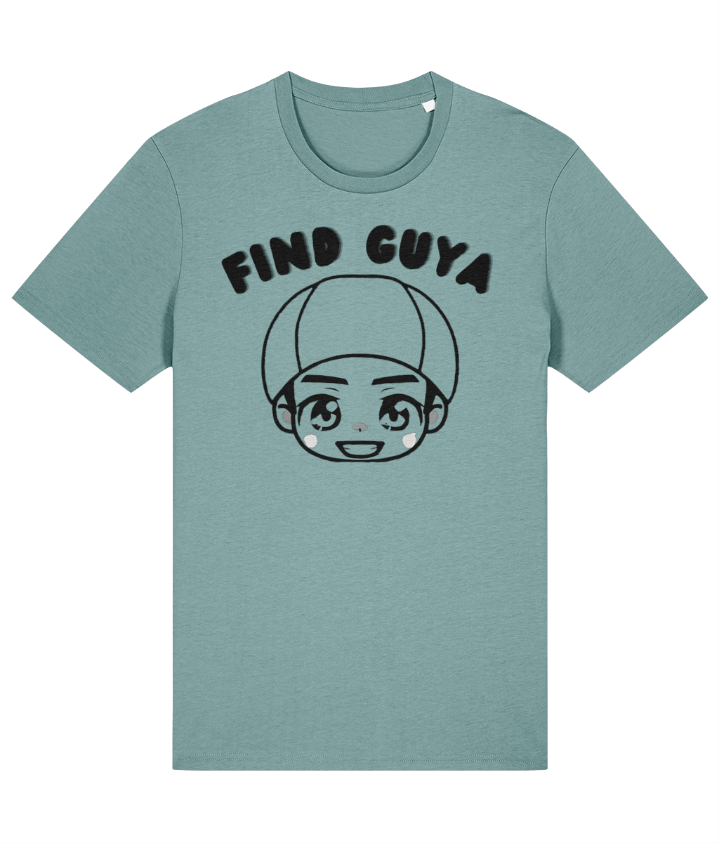 Find Guya Graphic Black Summer T-Shirt