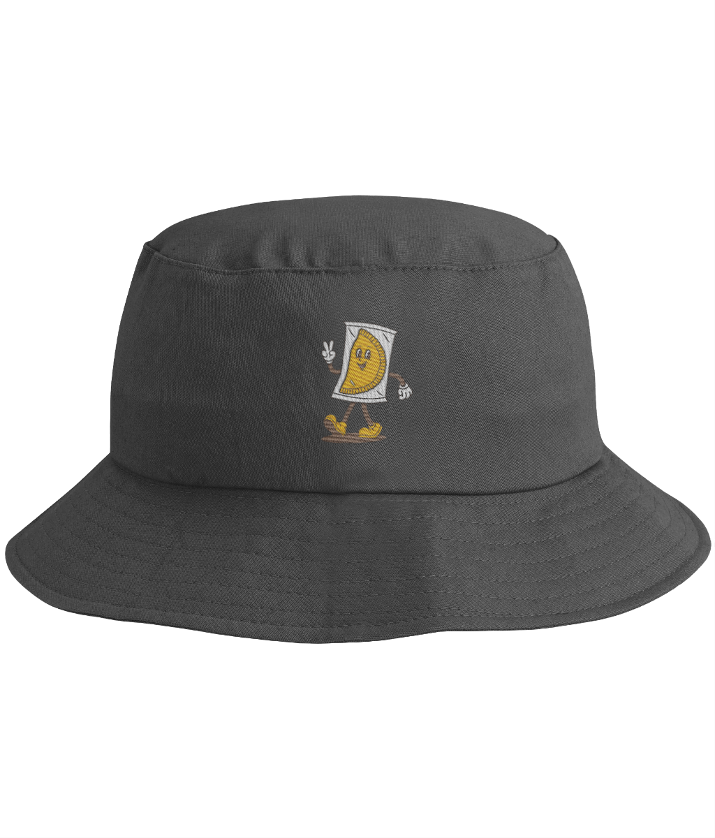 Peace Patties Embroidered Bucket Hat