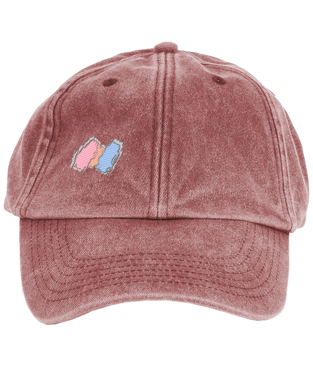 Spectrum Embroidered Cornered Retro Baseball Cap