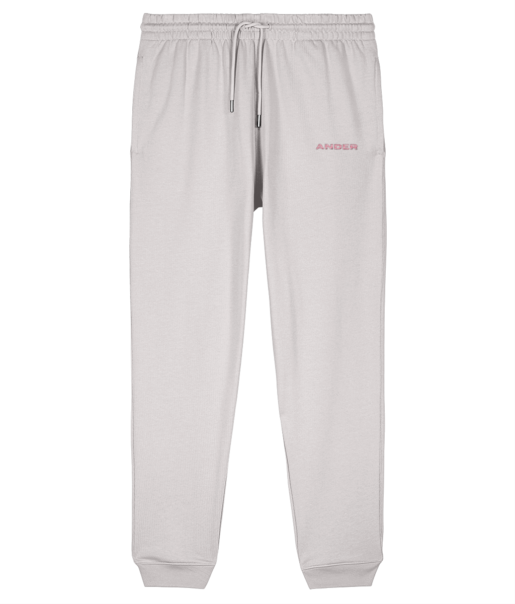 Ander Pink Embroidered Joggers