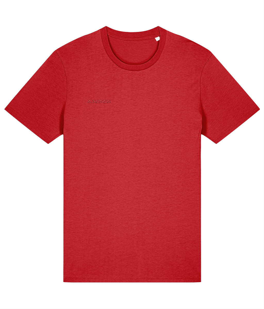 Red Ander Embroidered Summer/Spring T-Shirt