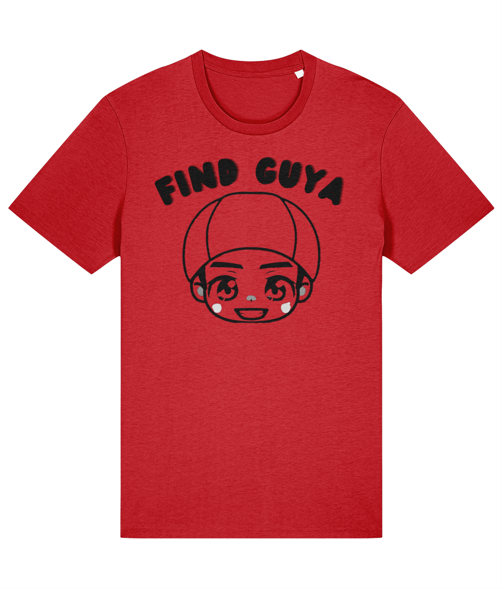 Find Guya Graphic Black Summer T-Shirt