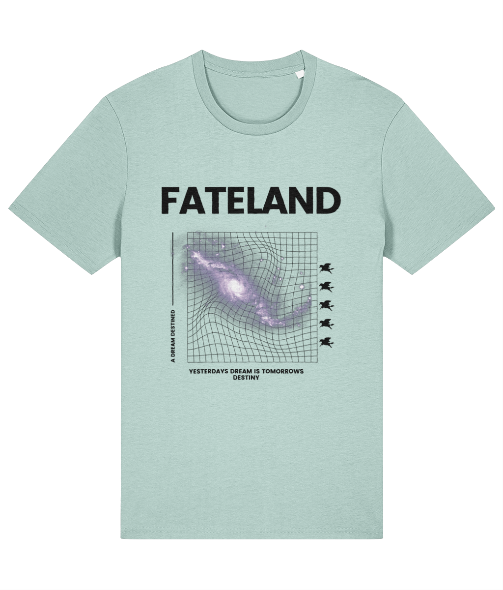 Fateland Graphic Black Summer T-Shirt