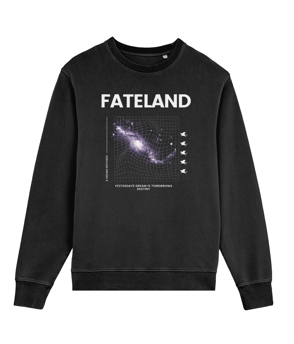 Fateland Graphic White Fall Longsleeve Shirt