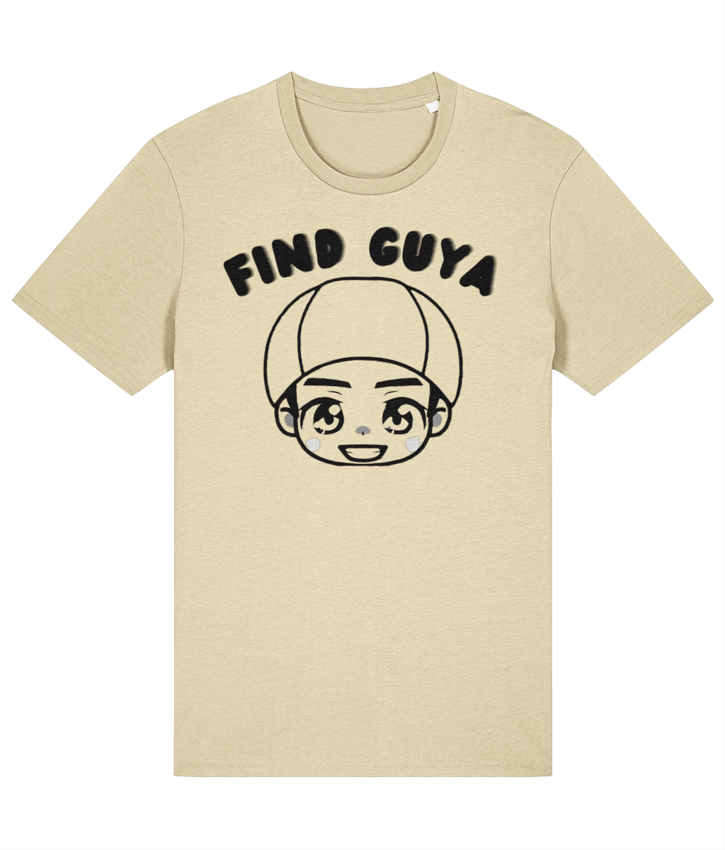 Find Guya Graphic Black Summer T-Shirt