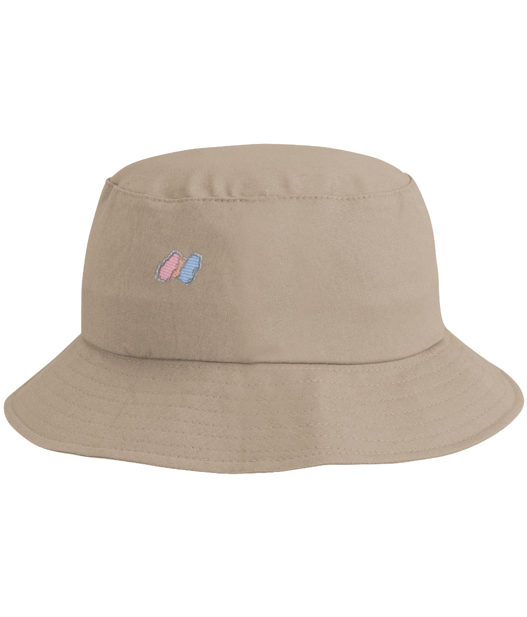 Spectrum Embroidered Cornered Bucket Hat