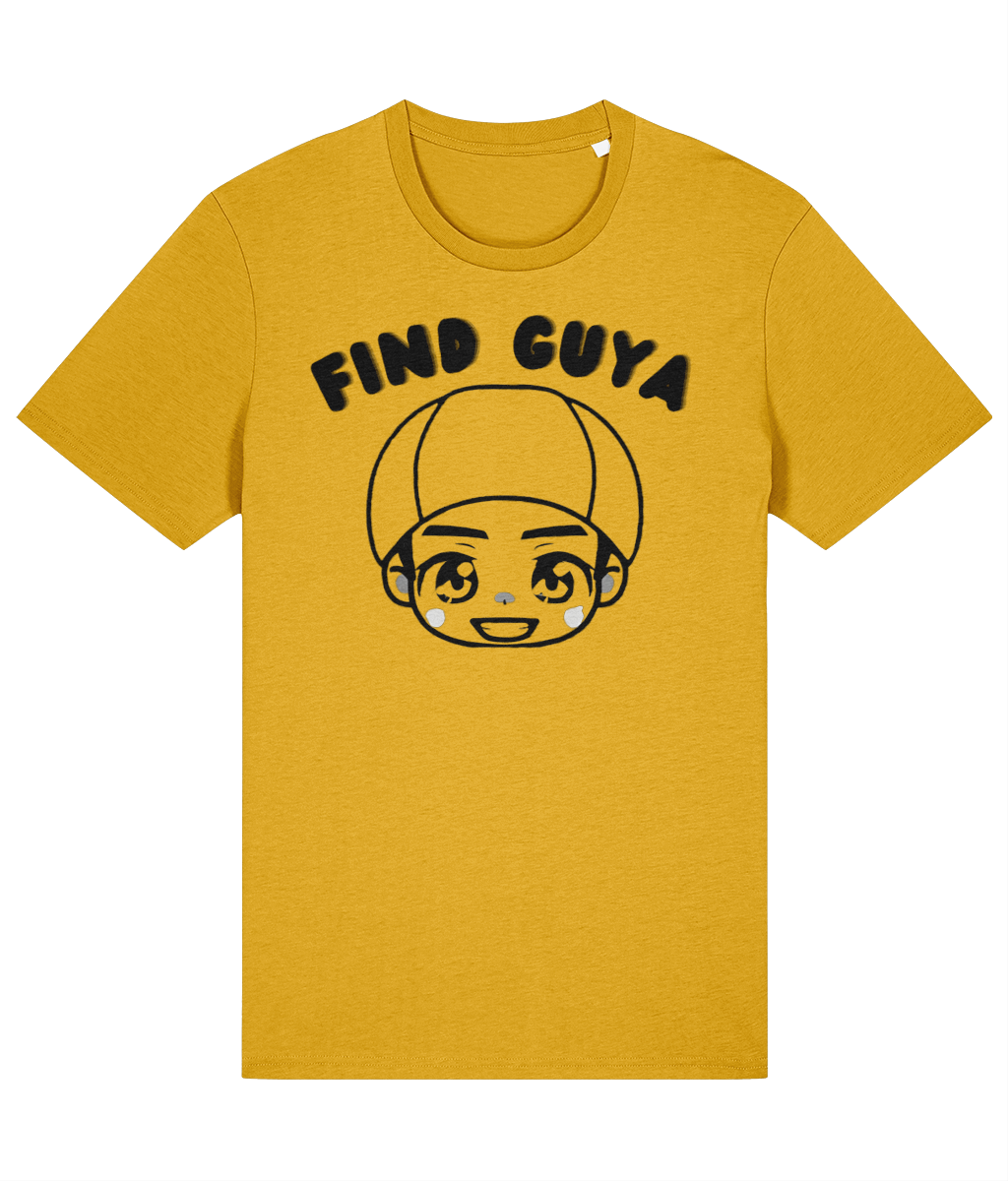 Find Guya Graphic Black Summer T-Shirt