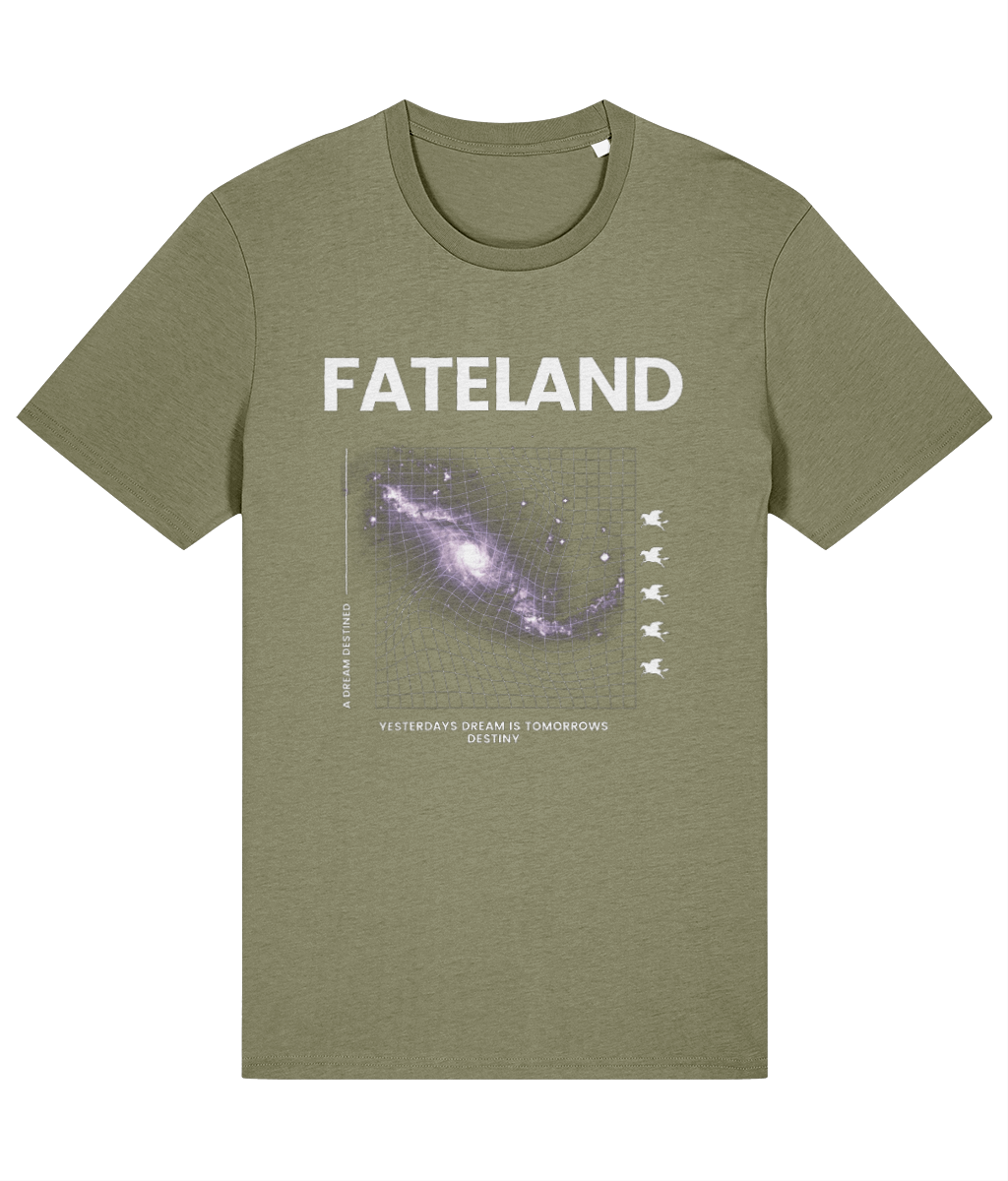 Fateland Graphic White Summer T-Shirt