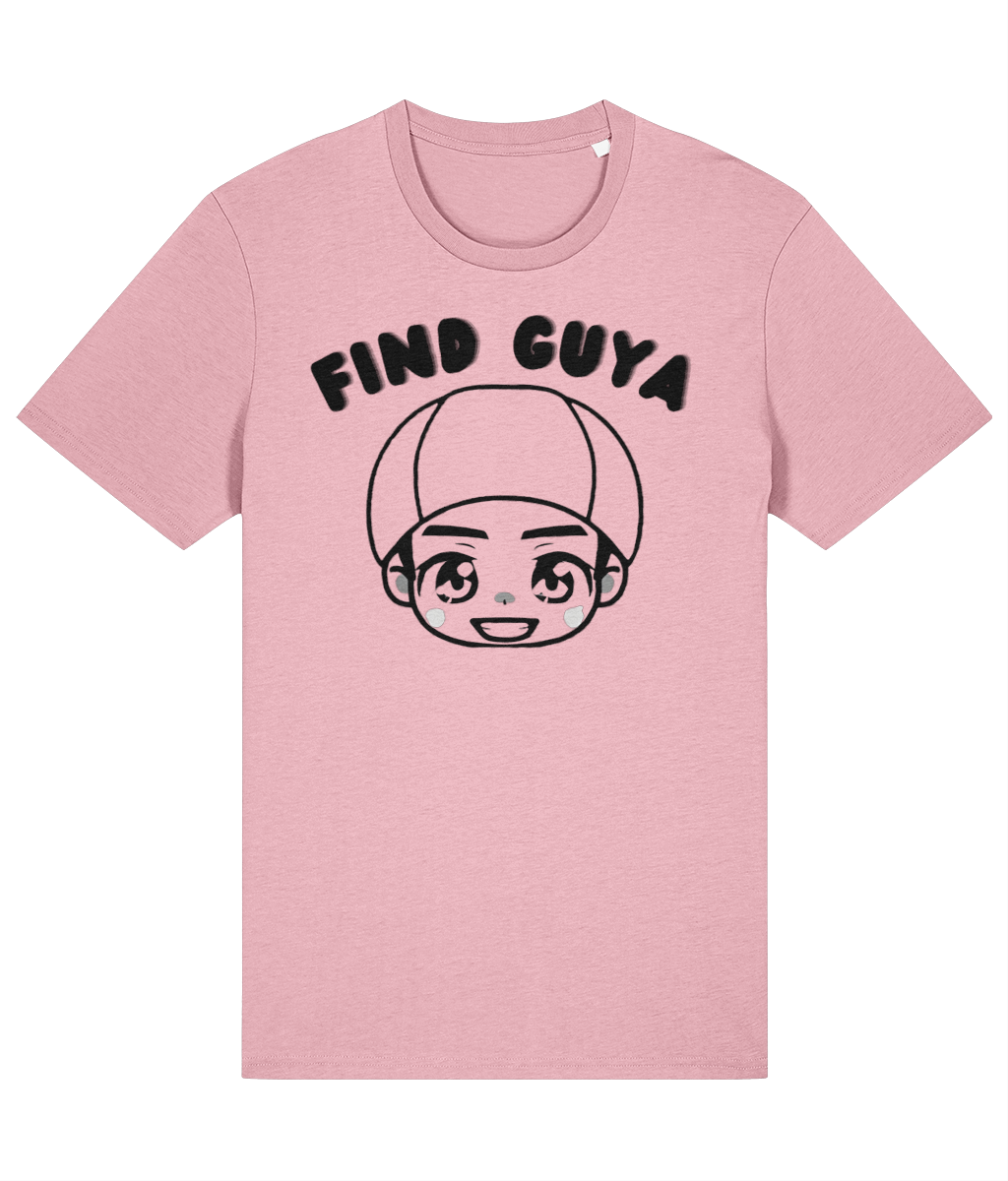 Find Guya Graphic Black Summer T-Shirt