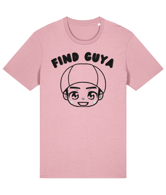 Find Guya Graphic Black Summer T-Shirt