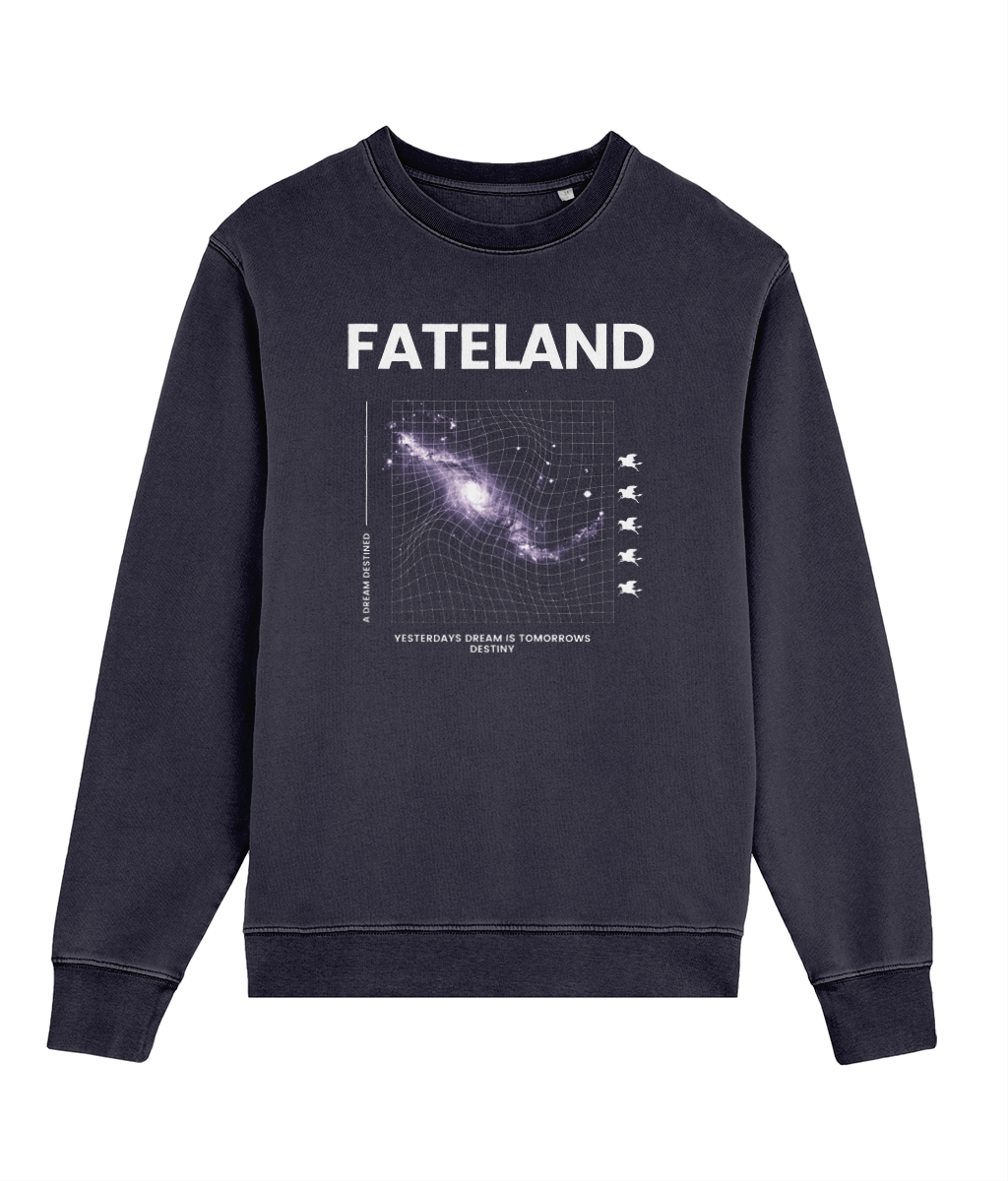 Fateland Graphic White Fall Longsleeve Shirt