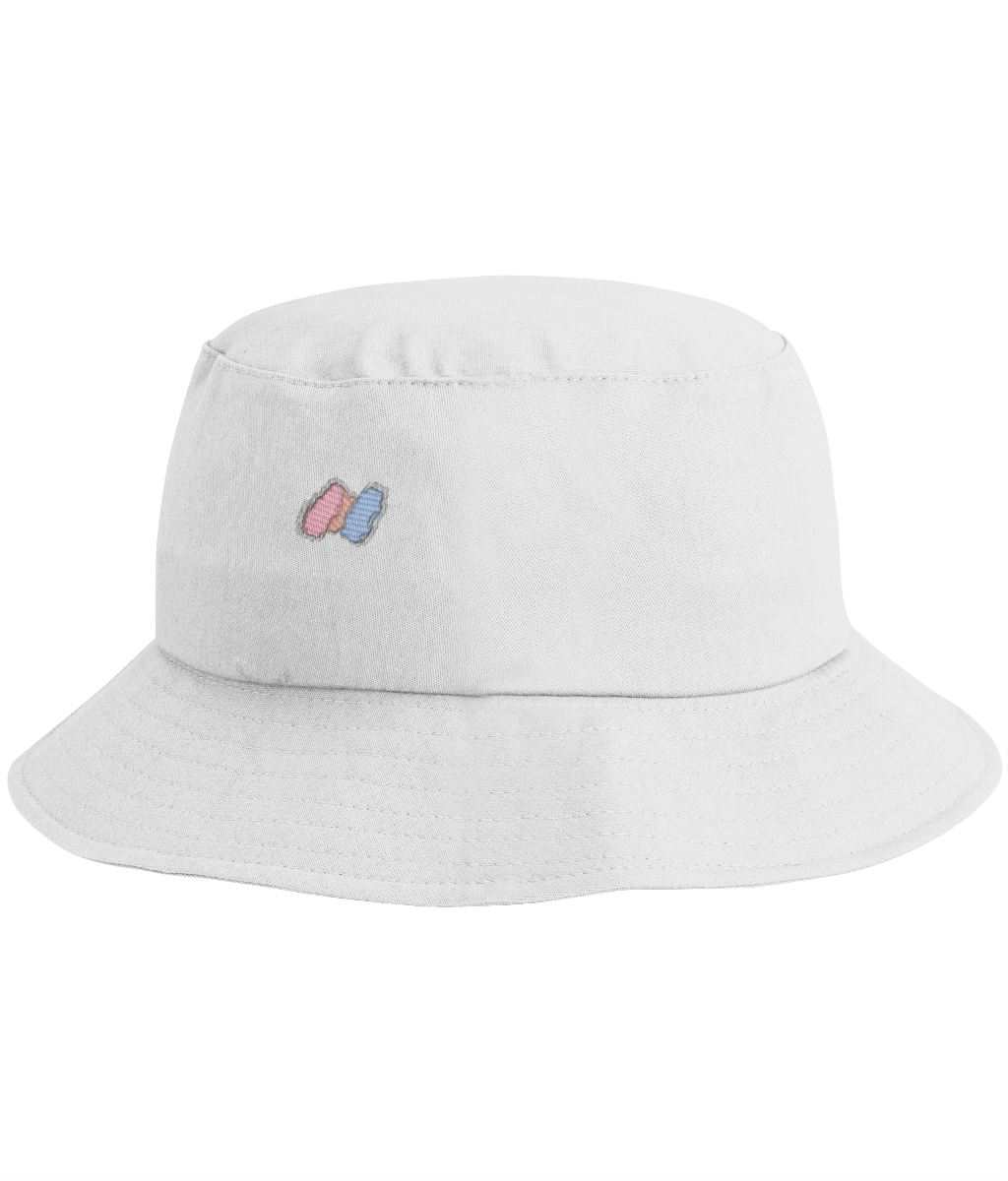 Spectrum Embroidered Cornered Bucket Hat