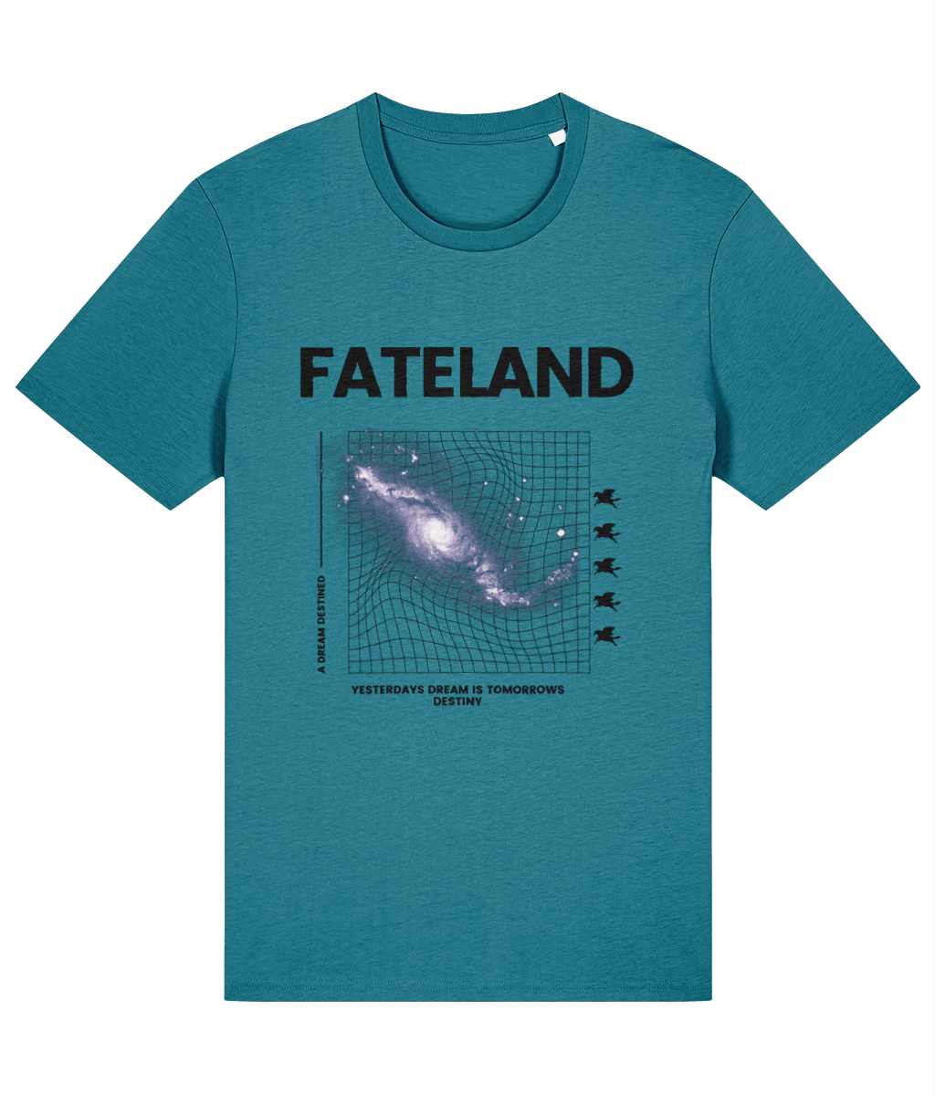 Fateland Graphic Black Summer T-Shirt