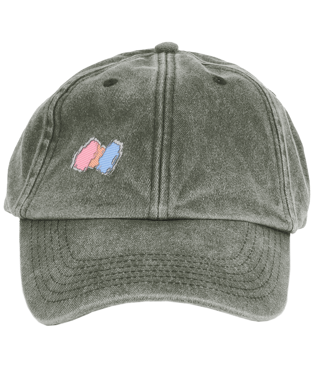 Spectrum Embroidered Cornered Retro Baseball Cap