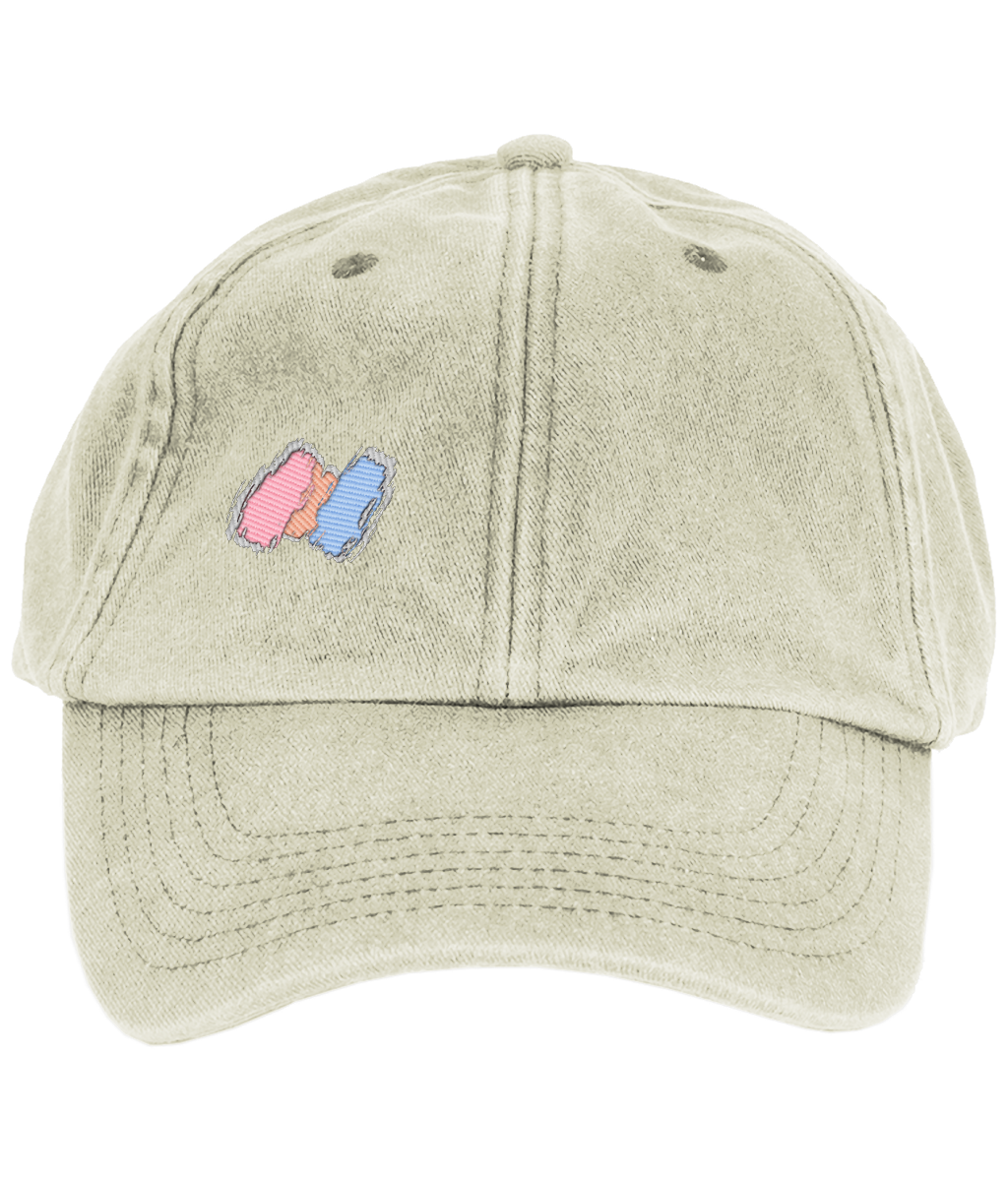 Spectrum Embroidered Cornered Retro Baseball Cap