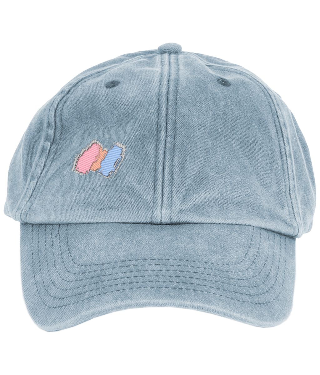 Spectrum Embroidered Cornered Retro Baseball Cap