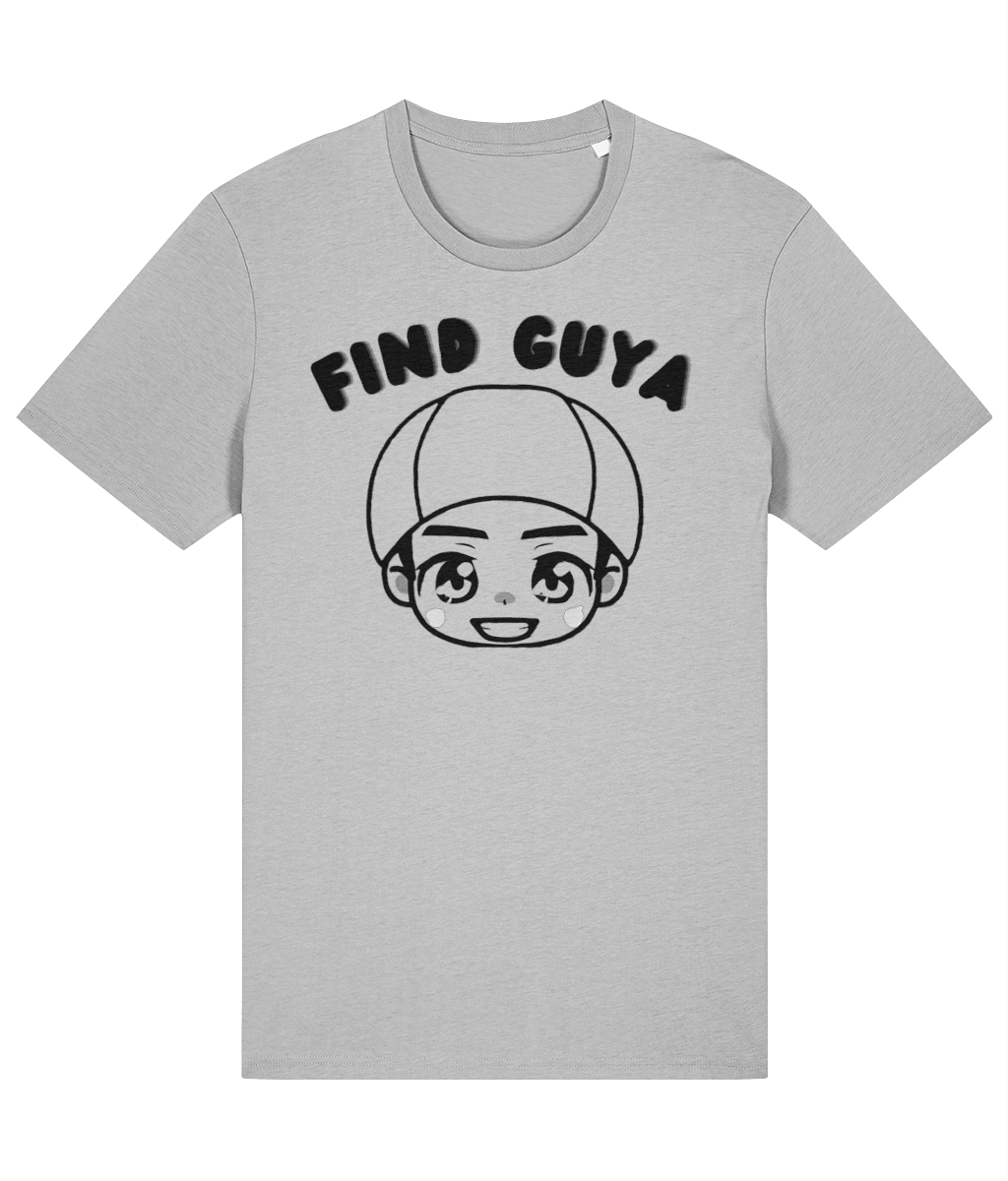 Find Guya Graphic Black Summer T-Shirt