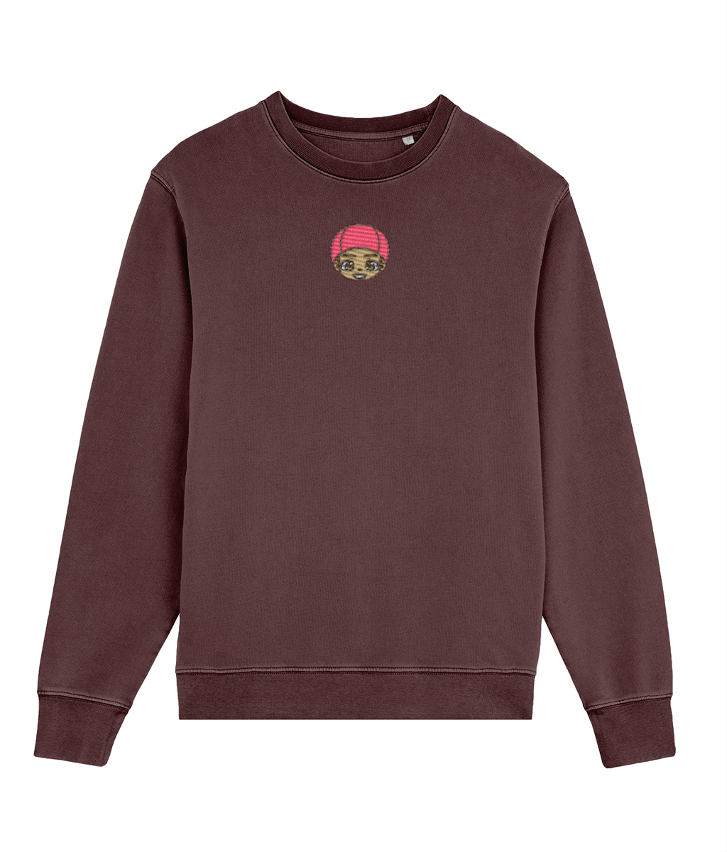 Find Guya Chibi Embroidered Heavy Fall Longsleeve